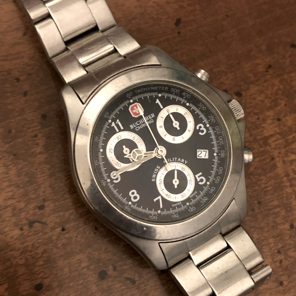 Bucherer Chronograph Gents Watch